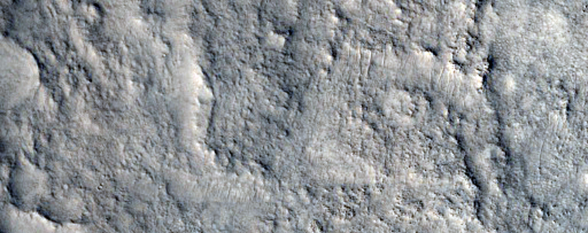Diverse Terrains in Antoniadi Crater
