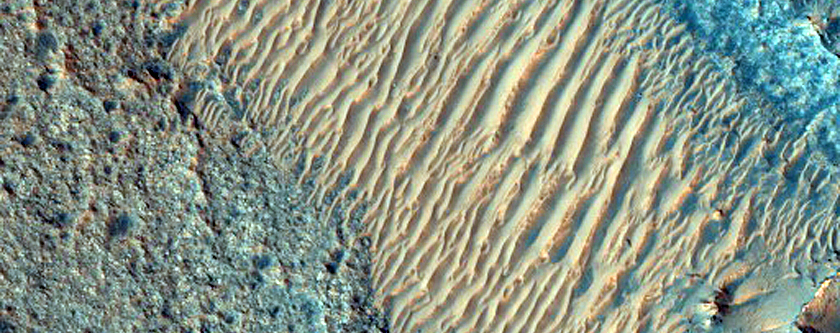 Bedrock in Ares Vallis

