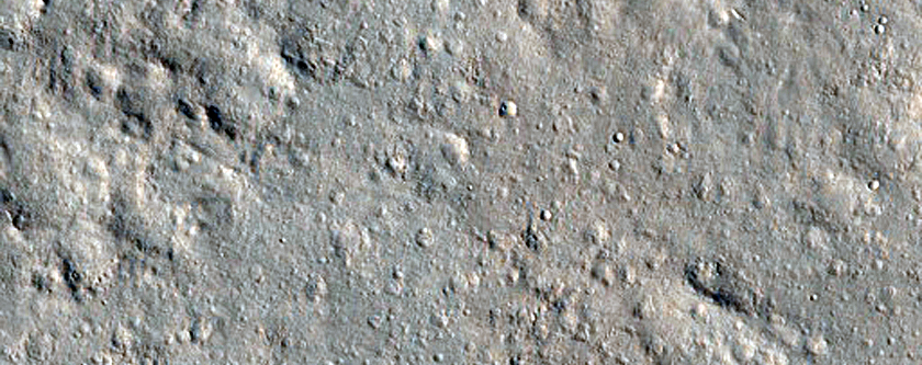 Cones in Utopia Planitia
