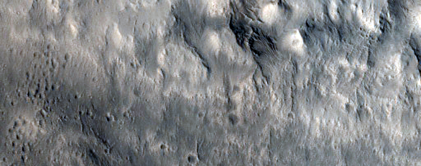 Terrain South of Amazonis Planitia

