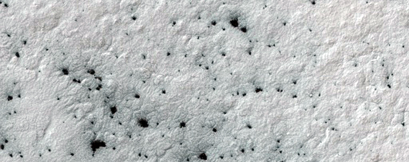 Spiders on Ejecta Blankets
