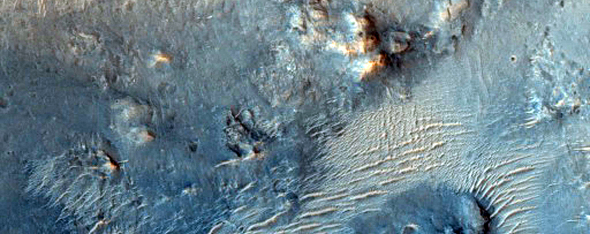 Central Structure of Impact Crater
