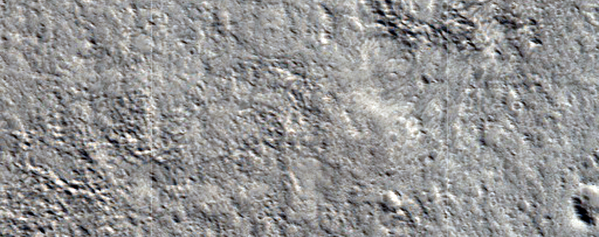 Terrain in Tempe Terra
