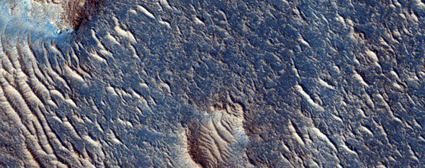 Streamlined Shapes in Granicus Valles

