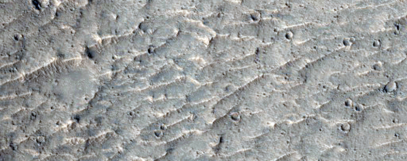 Ray from Gratteri Crater
