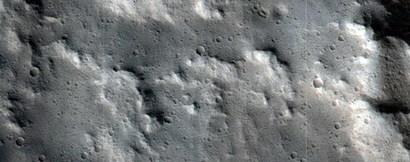 Gullies in Well-Preserved Impact Crater
