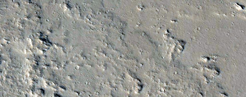 Terrain South of Olympus Mons
