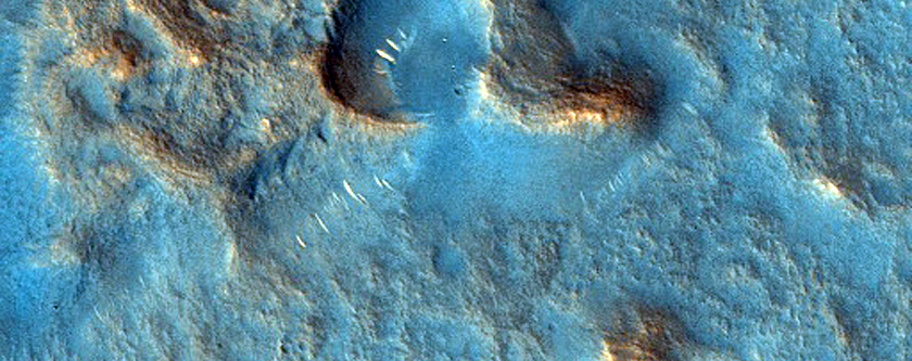 Landforms in Utopia Region
