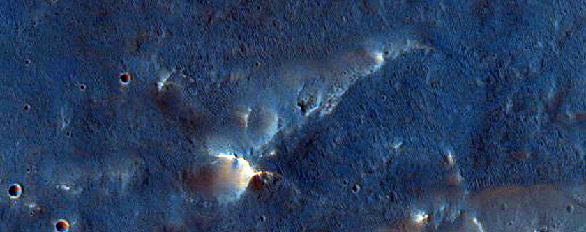 Channel Network East of Hale Crater
