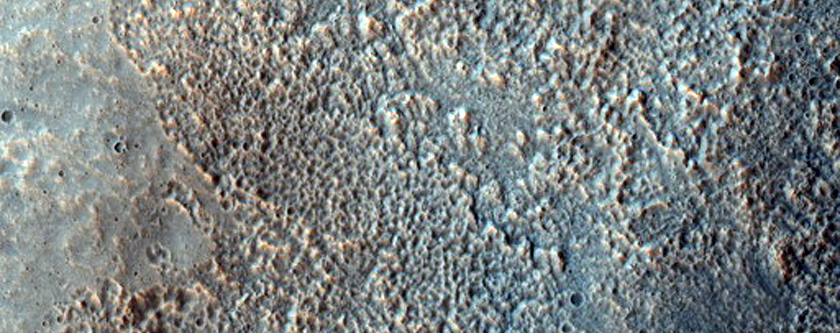 Channel in Valley in Southern Mid-Latitudes
