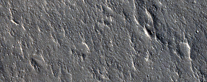 Scarp in Utopia Planitia
