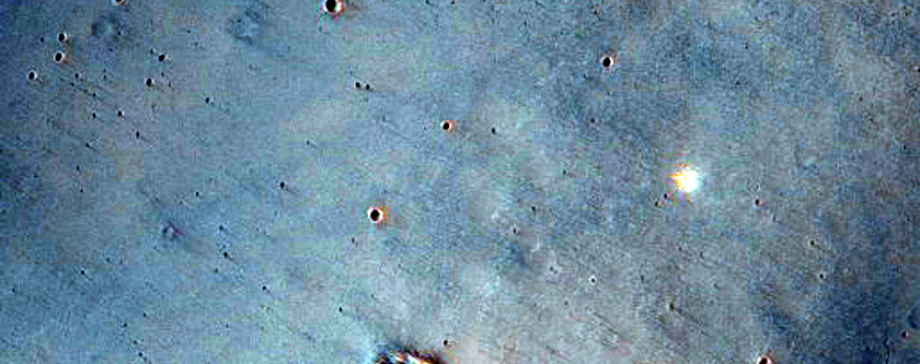 Candidate Recent Impact Site
