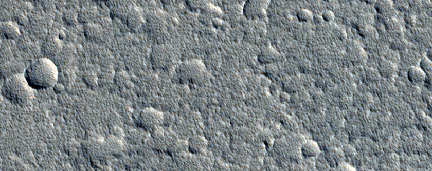 Terrain Adjacent to Zephyrus Fossae Southwest of Elysium Mons
