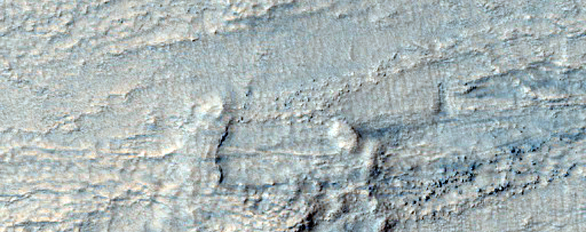 Complex Terrain on Hellas Planitia Floor

