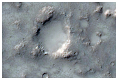 Ejecta Deposits of Bakhuysen Crater
