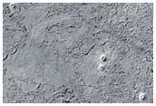 Cratered Cones in Western Elysium Planitia

