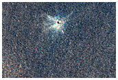 Defrosting Near Icy Crater
