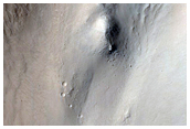 Central Uplift of Large Impact Crater
