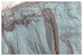 Frosted Gully Slopes in Shadows