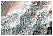 Layers and Channels on Floor of Roddy Crater
