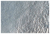 Ridges in Moreux Crater
