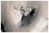 Cross-Cutting Channels in Olympica Fossae
