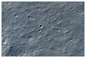 Northwestern Discontinuous Ejecta and Rays of Gratteri Crater
