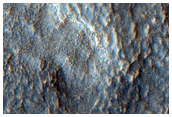 Lyot Crater Ejecta
