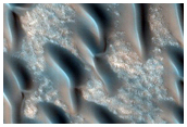 Translucent Ice on Dunes Site
