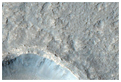 Crater with Thin Ejecta in Ismeniae Fossae Region
