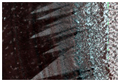 Exposure of North Polar Layered Deposits
