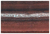 Pits on Mound of North Polar Layered Deposits

