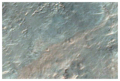 Possible Evaporite Deposits in Small Basin
