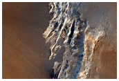Crater in Meridiani Planum
