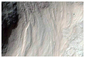 Mass Wasting in Coprates Chasma
