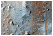 Central Sedimentary Mound in Young Crater
