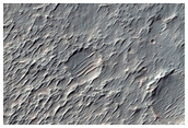 Geologic Contact between Light and Dark Units in Eridania Region
