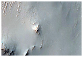 Mounds in Bakhuysen Crater Floor

