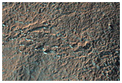 Tongue-Shaped Feature in Hellas Montes Region

