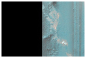 Possible Sulfate or Zeolite Outcrop in Terby Crater
