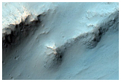 South-Facing Slopes in Coprates Chasma
