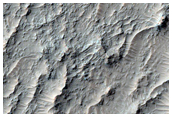 Rocky Deposit on Crater Floor
