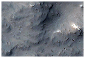 Rays and Ejecta of Recent Crater
