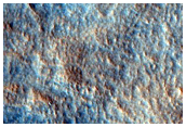 Pedestal Crater on Northern Plains
