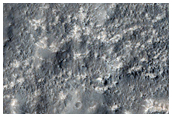Mesas and Curved Ridges in CTX Image