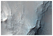 Terrain Sample Near Terminus of Parana Valles and Loire Valles Systems
