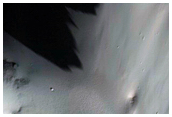 Rim and Ejecta of Well-Preserved Impact Crater

