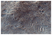 Contact between High Thermal Inertia and Margin of Ravi Vallis Overspill
