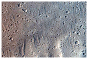 Depression in Channel Near Kasei Valles
