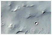 Alluvial Fans in Impact Crater
